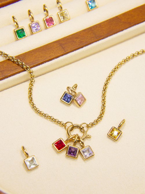 JTK Jewellery 【客製化】自選誕生石吊墜 12月份生辰石項鍊 生日石頸鏈