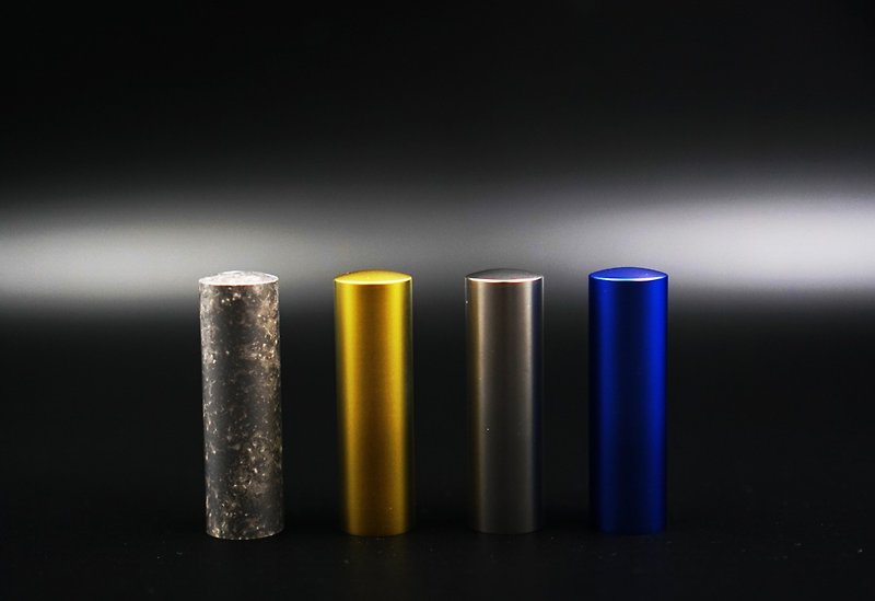TIGT-titanium pole seal (titanium metal solid stamp ) - ตราปั๊ม/สแตมป์/หมึก - โลหะ หลากหลายสี