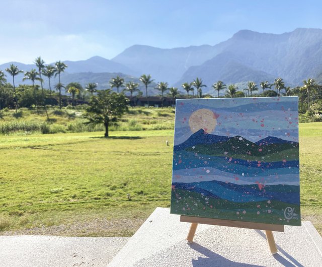o*i様 「 乗せてゆくあの壁の向こうへ 」｜絵画 原画 抽象画 動物画 ドロー Amazon.co.jp: 抽象画 ウォールアート 動物の絵 鹿の絵