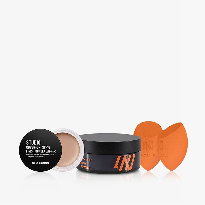 Flawless makeup set [set of 3] - Foundation - Other Materials 