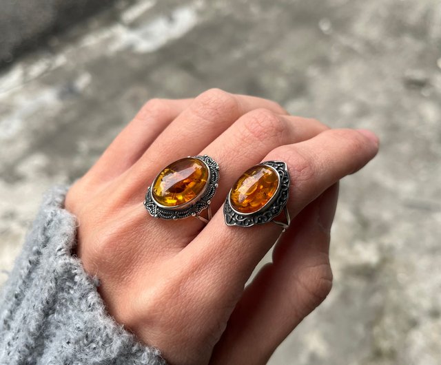 シルバー925フランス製天然石入り　　イヤリング シルバー925 天然石ピアス | Milo Antiques & Vintage