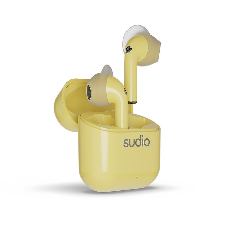 [New color listing] SUDIO NIO True Wireless Bluetooth Headset-Lime Yellow - Headphones & Earbuds - Other Materials Yellow