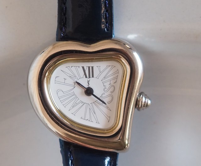 YVES SANT LAURENT ハートモチーフ時計 Yves Saint Laurent YSL イヴ・サンローラン ハート ウォッチ