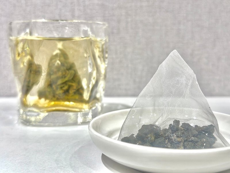 Large portion of 20 triangular original leaf three-dimensional tea bags (frozen top oolong/frozen top oolong) - ชา - อาหารสด 