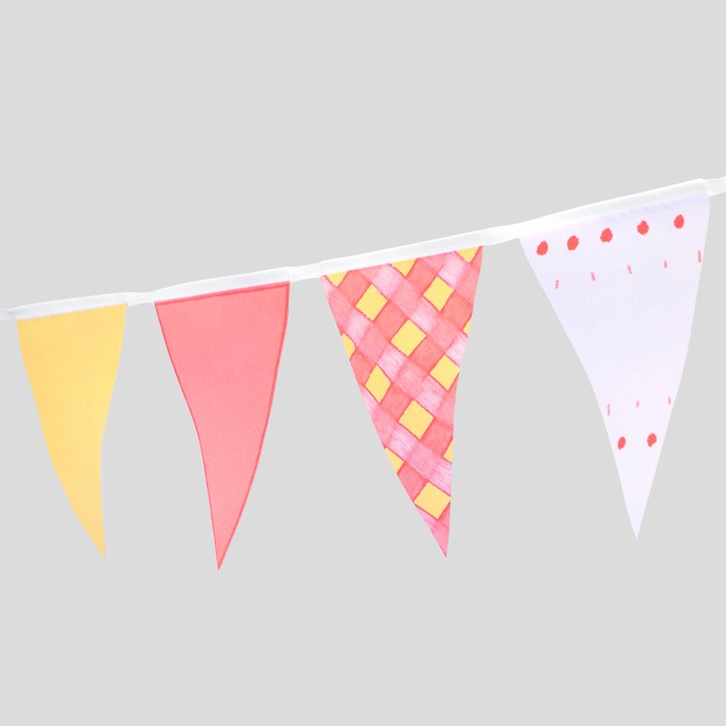 Pennant|Wild Berry Cheese|Summer Wind String Flag