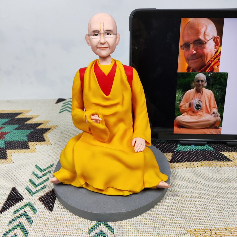 客制化人物公仔 人偶 3D人像畫 似顏繪 肖像 定制 生日 紀念 禮物 - 公仔/玩偶 - 黏土 多色