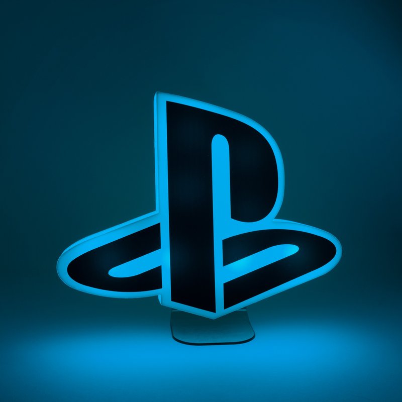 【微瑕品出清】】 官方授權Paladone Playstation 5 標誌信仰燈 - 燈具/燈飾 - 塑膠 