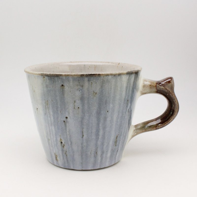 湖水系列-亮面釉藍彩手工馬克杯 咖啡杯 茶杯 陶瓷 - 杯子 - 陶 