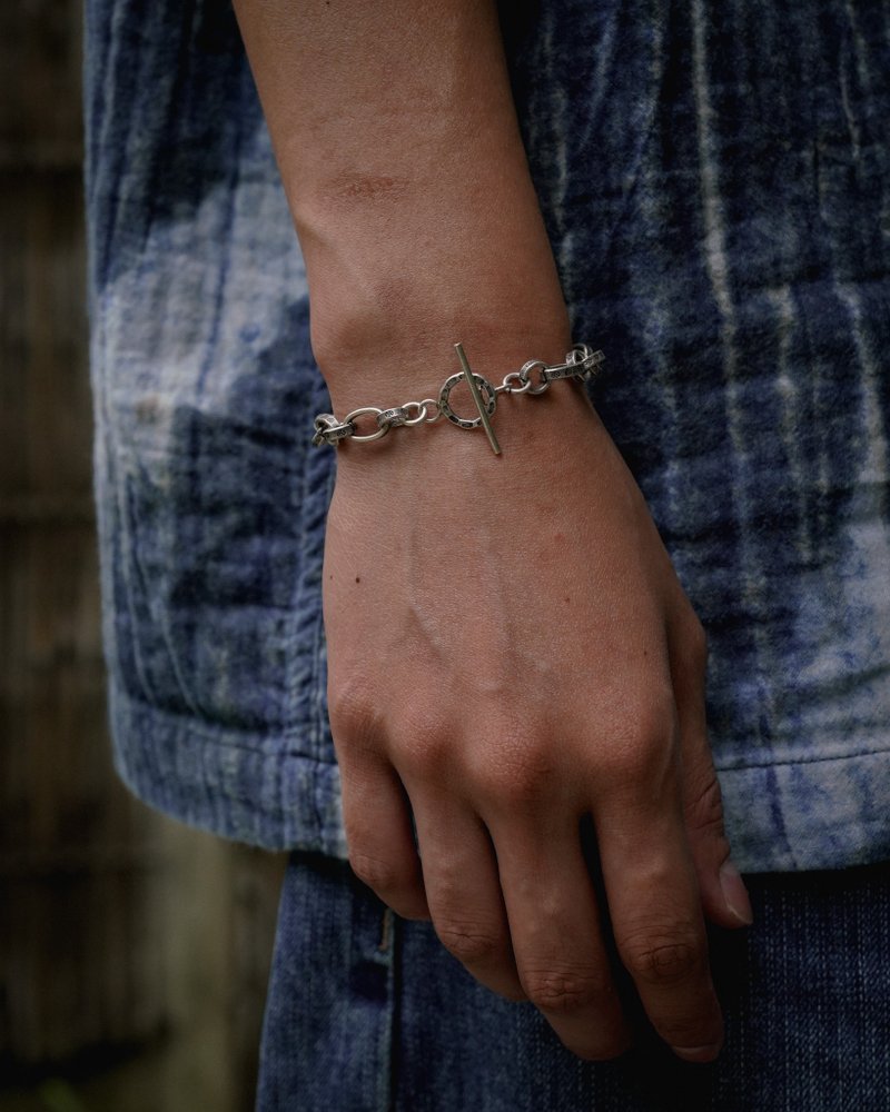 PHOD DUANG Silver Bracelet / Pure Silver 95%/ Made by Karen Silversmith - Bracelets - Sterling Silver 