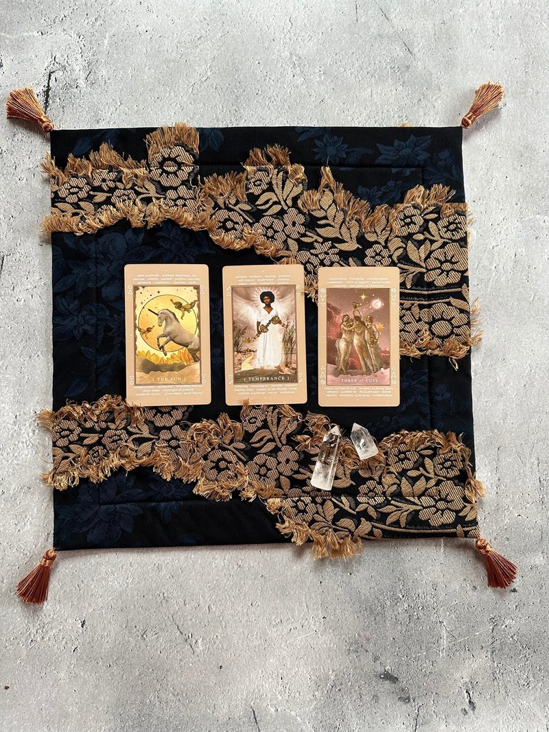 Tarot mat / Altar cloth / Tarot Cloth   Handmade  Mini size Made in JAPAN - Other Furniture - Other Materials 