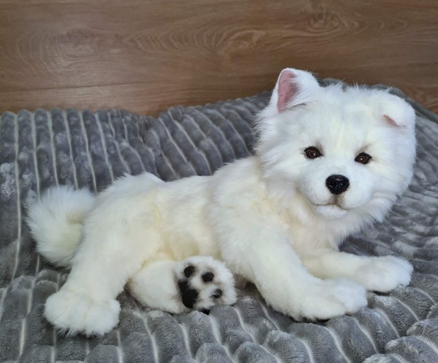 Samoyed doll on sale