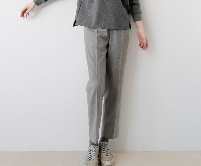 Grid 2024 cigarette trousers