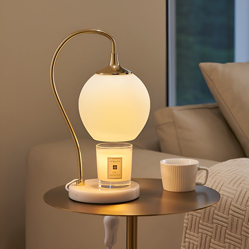 Paulmann Schwanホワイトスワン キャンドル ランプ 調光/タイミング - 照明・ランプ - ガラス 