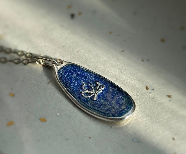 カスタムメイド ネックレス アンティーク中国 フィリグリーエナメル