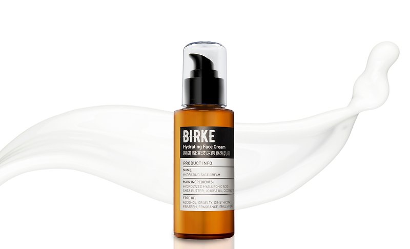 BIRKE 苾兒可 親膚潤澤玻尿酸保濕乳霜 100ml - 乳霜 - 其他材質 