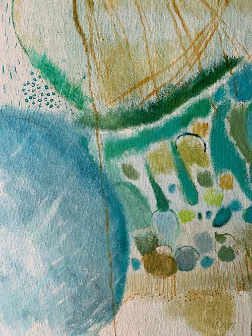 油絵 絵画 【藤の雨】 油絵 絵画 【藤の雨】