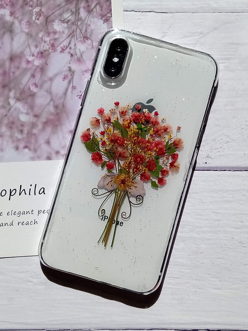 Pressed flower phone case, iPhone X, iPhone XS, On Sale