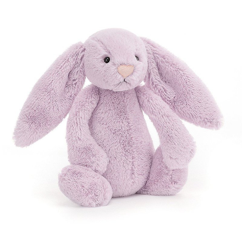 Bashful Lilac Bunny 18cm - Stuffed Dolls & Figurines - Polyester Purple