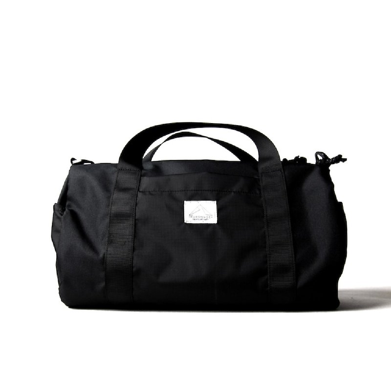 Outdoor functional fitness travel handbag swimming sports waterproof messenger bucket bag - Messenger Bags & Sling Bags - Other Materials Black