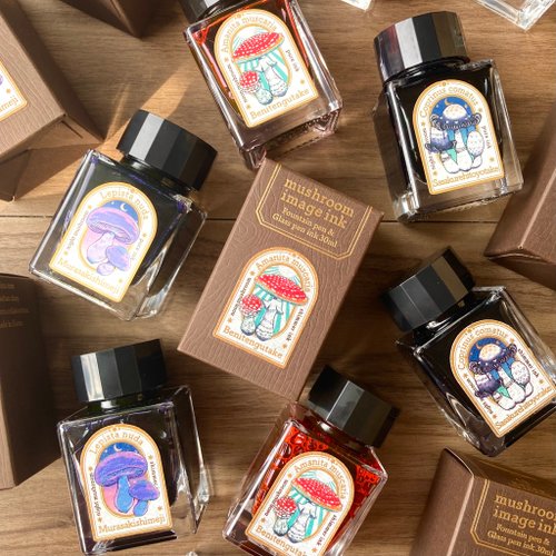 キノコっコ　ページ mushroom image ink /インク,墨水,文房具,文具,ステーショナリー