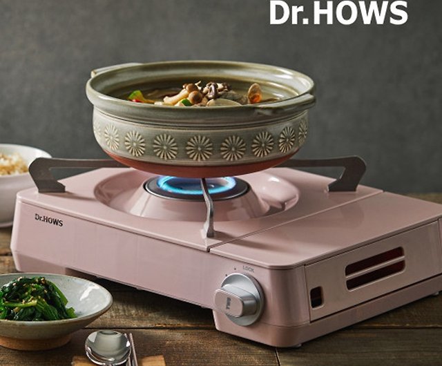 Dr.HOWS】Twinkle Stove Cassette Gas Stove - Ballet Powder - สตูดิโอ  drhows-tw เครื่องครัว - Pinkoi