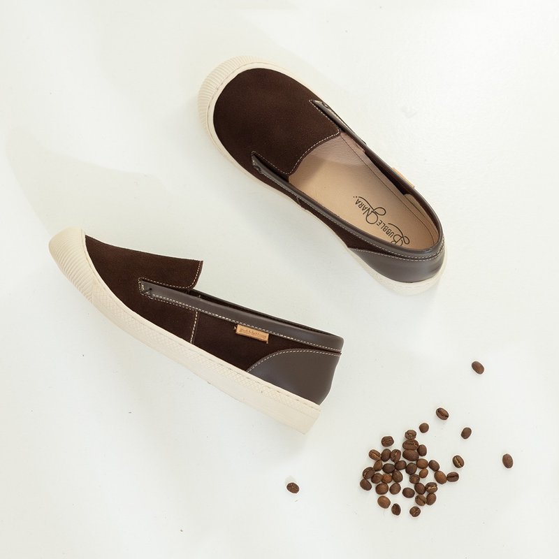 3M防潑水-澎澎包子懶人鞋-深焙防水 - 雨靴/防水鞋 - 防水材質 咖啡色