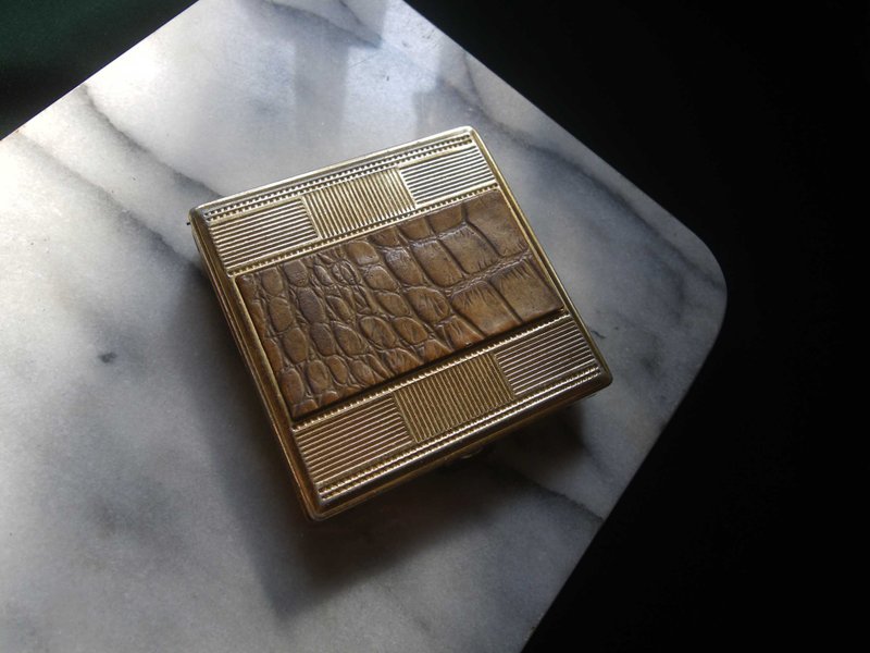 【老時光 OLD-TIME】早期日本金屬菸盒 - 收納箱/收納用品 - 其他材質 