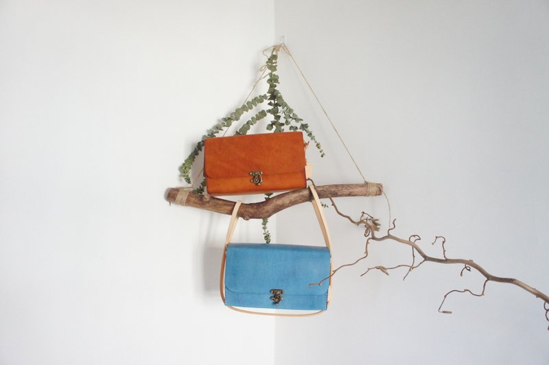 Long Box | 手造 | 真皮 | 斜背包 | 側背包 | 女 - 側背包/斜背包 - 真皮 