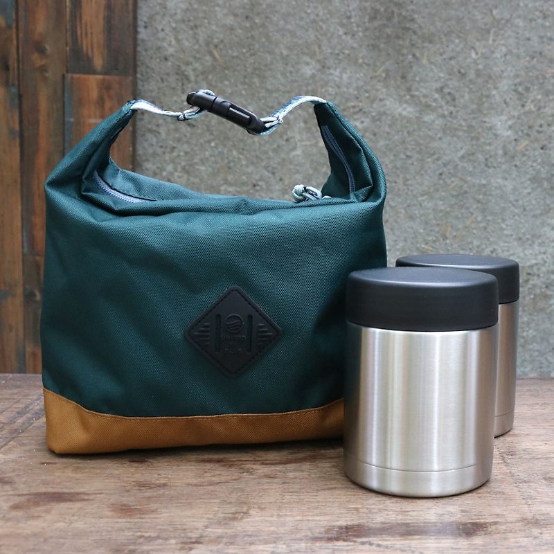 United by Blue Waterproof Meal Bag Container Kit 071-Dark Green+Camel
