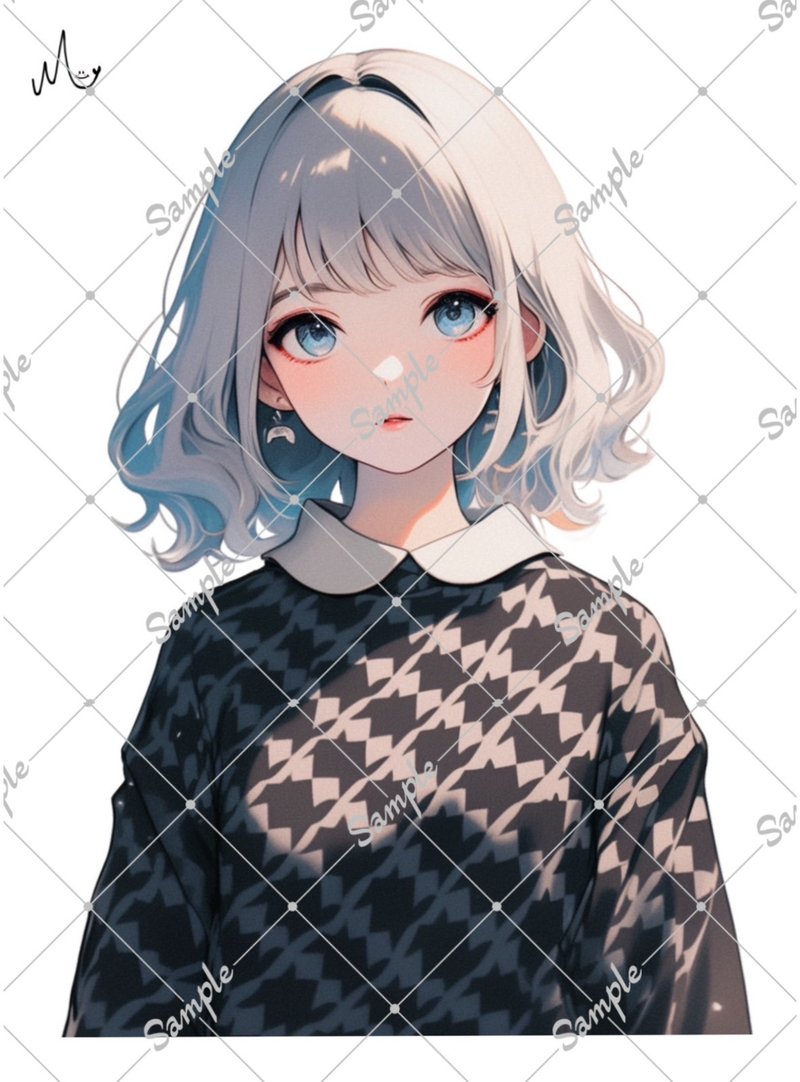 オリジナル人物ステッカー - ステッカー・シール - 紙 