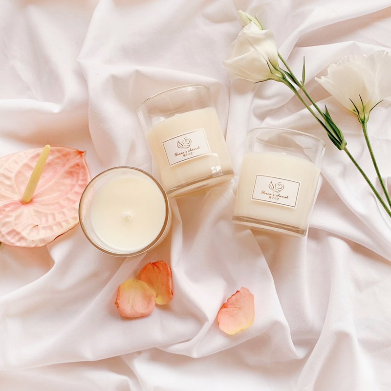 Natural handmade fragrance l Travel candle l Healing fragrance - เทียน/เชิงเทียน - แก้ว 