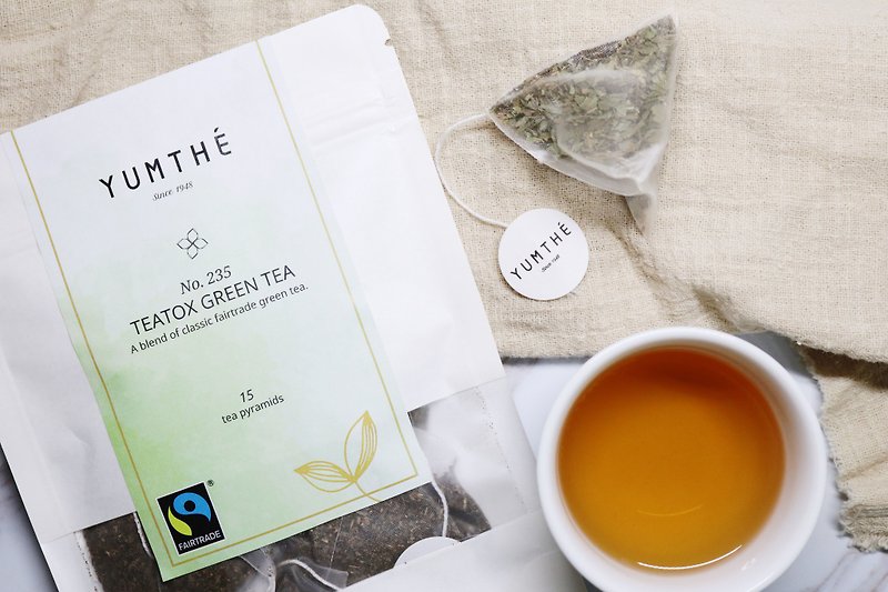 Fair Trade EU Organic Teatox Green Tea - Chinese Herbal Tea