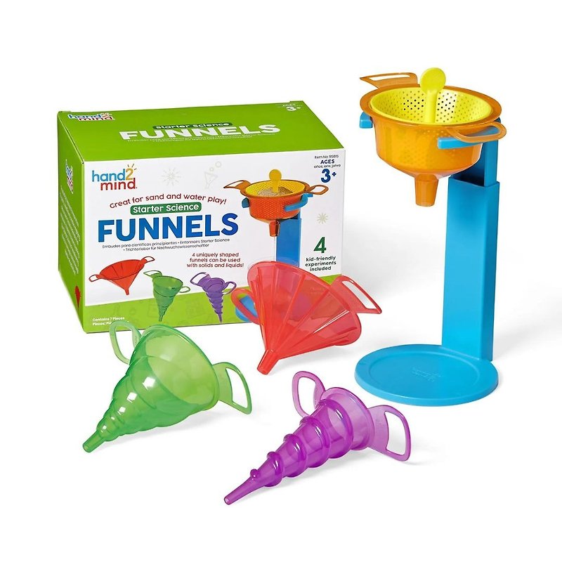 American hand2mind Little Scientist Series - Funnel Experiment Game Set | STEAM Toys - Other - Plastic Multicolor