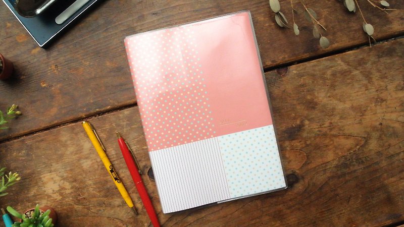 迪夢奇 1819 學年誌 園之橙款 - 筆記本/手帳 - 紙 粉紅色