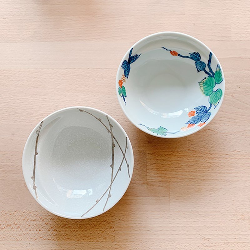 【結婚禮物】Cacomi 野莓/樹冰 夫妻碗 賞美堂/已終止 - 碗 - 瓷 