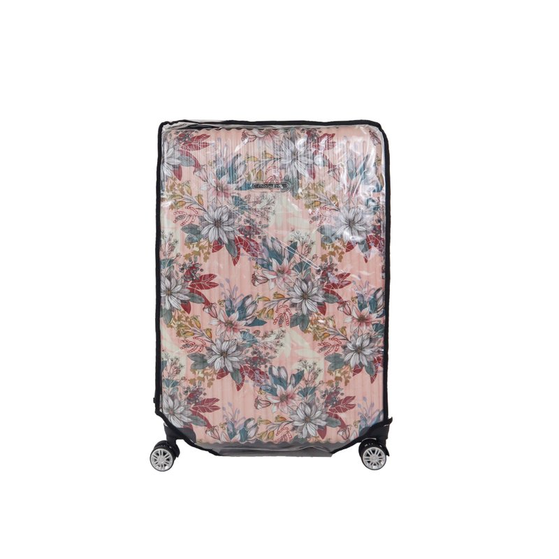 NaSaDen new worry-free second generation zipper-free unboxing suitcase transparent/matte protective cover - กระเป๋าเดินทาง/ผ้าคลุม - พลาสติก ขาว