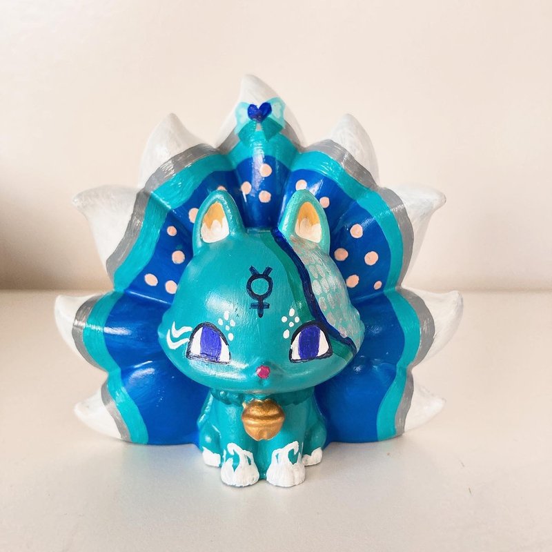 【美戰九尾狐】水星仙子狐 - 擺飾/家飾品 - 其他材質 