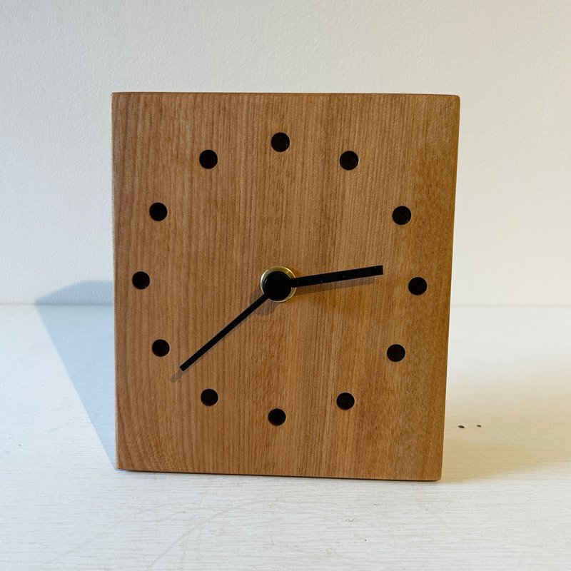 置時計　マカバ - 時鐘/鬧鐘 - 木頭 咖啡色
