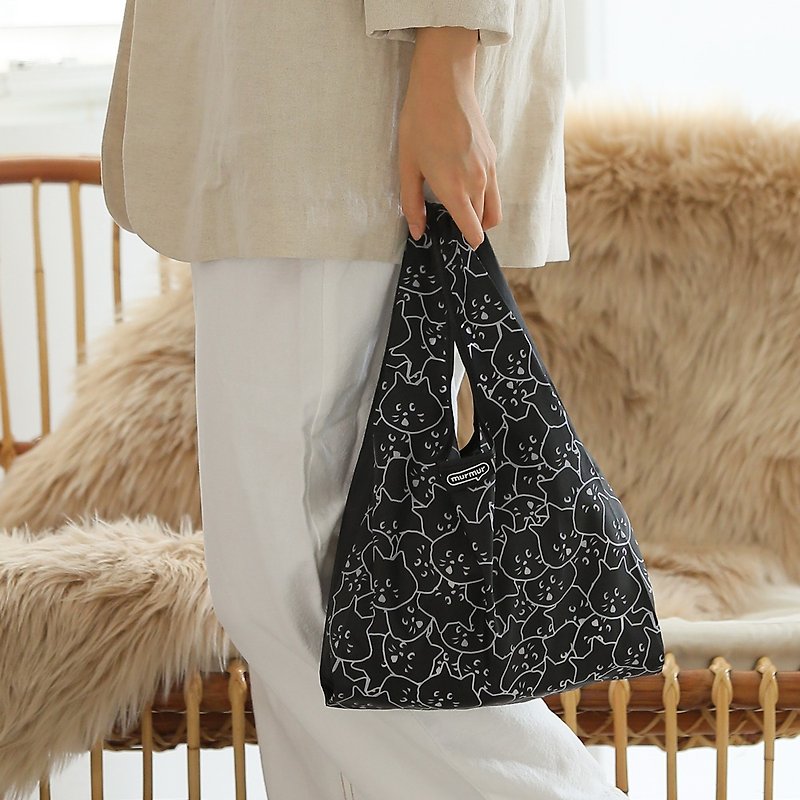 Lunch bags Shopping bags - nya black - Handbags & Totes - Plastic Black