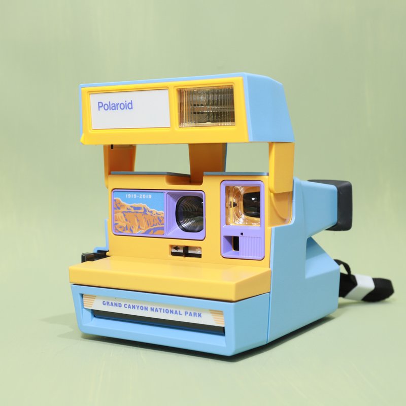 【Polaroid雜貨店】Polaroid 600 型 大峽谷 寶麗來 拍立得 - 其他 - 塑膠 藍色