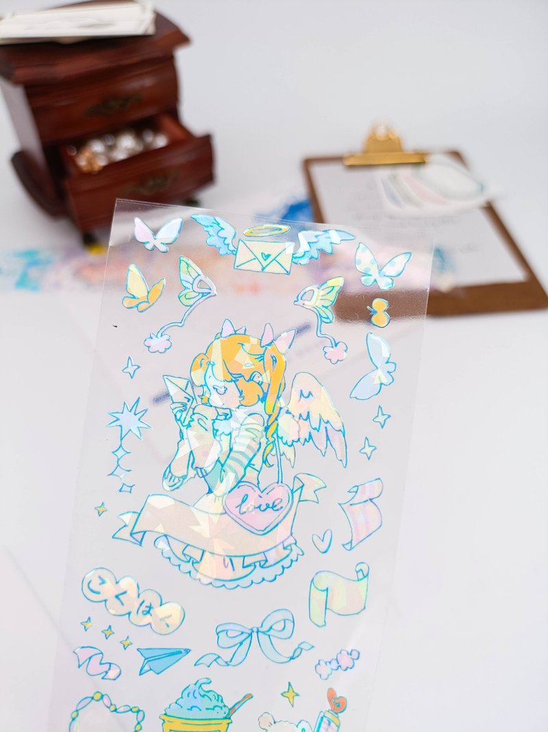 BT044寶寶秘密baby's secret/紙膠帶 Masking Tape - 紙膠帶/和紙/PET - 塑膠 多色