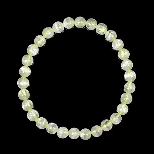 正佳珠寶 Gemsrich Jewelry 【正佳珠寶】綠鋰輝 頂級拉絲貓眼綠鋰輝石 5.8-6.2mm