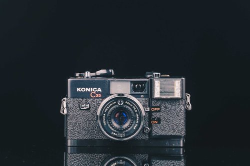 瑞克先生-底片相機專賣 KONICA C35 EF #7217 #135底片相機