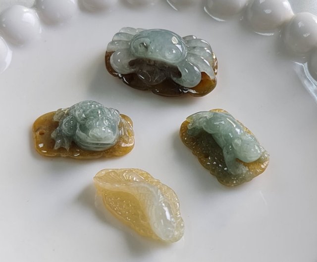 Online Yellow jade pendant