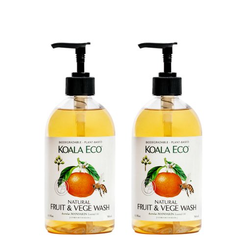 澳洲科菈KOALA ECO 清潔品專家 【蔬果洗潔露】500ml二入組