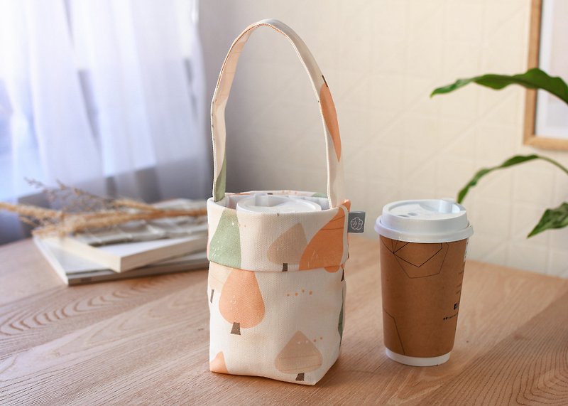 【Lost Feather Pine-Beverage Bag】Environmental Carry Bag/Small Bag - Beverage Holders & Bags - Polyester Orange