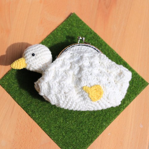 Made to order] Cold duck purse coin purse IC card case duck - Shop  heartkujira Coin Purses - Pinkoi