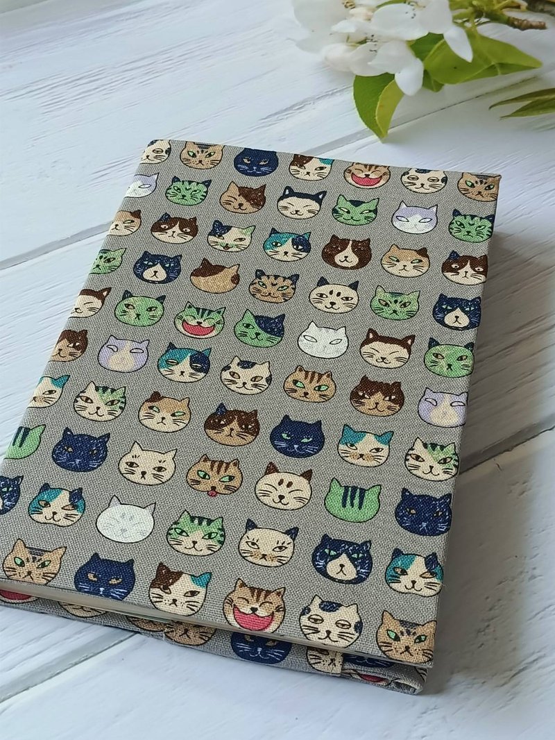 Adjustable book cover B6/32K size - Book Covers - Cotton & Hemp 