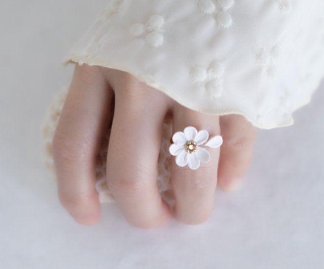 14KGF】 Ring / feelings to a daisy - Shop chica3F General