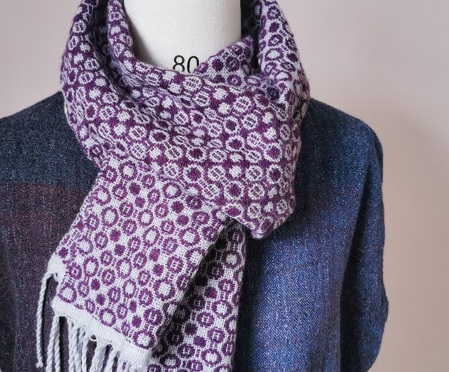 Handwoven by Carina | Handwoven Merino Wool Scarf - Shop CaCa